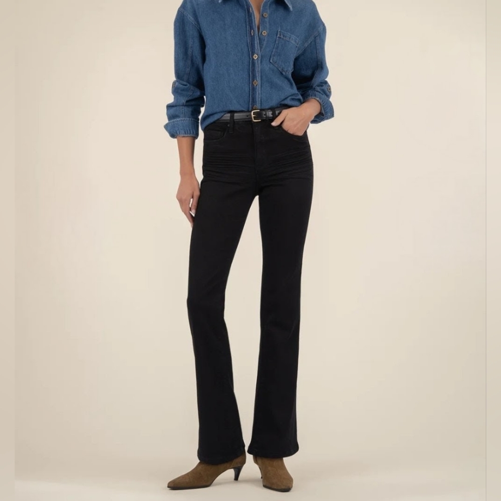 Ana High Rise Fab Ab Flare Jean